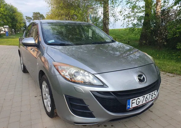 mazda wielkopolskie Mazda 3 cena 11990 przebieg: 155340, rok produkcji 2009 z Białystok